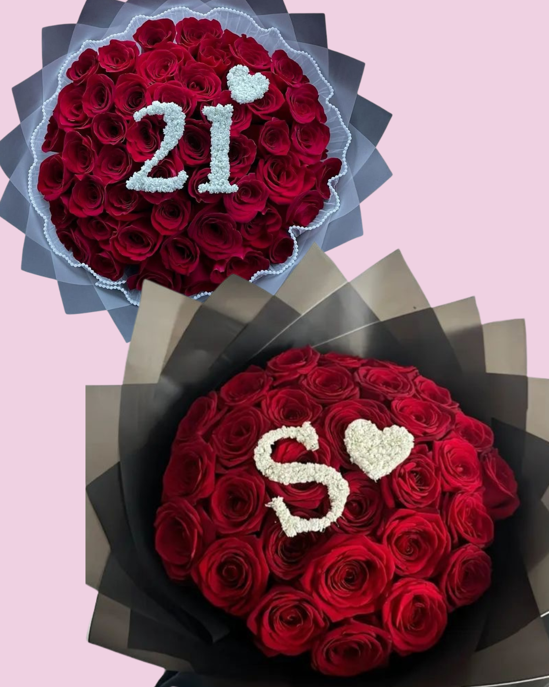 Babys breath Lettering or Numbers