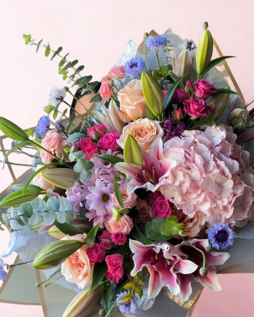 Vibrant mix flower
