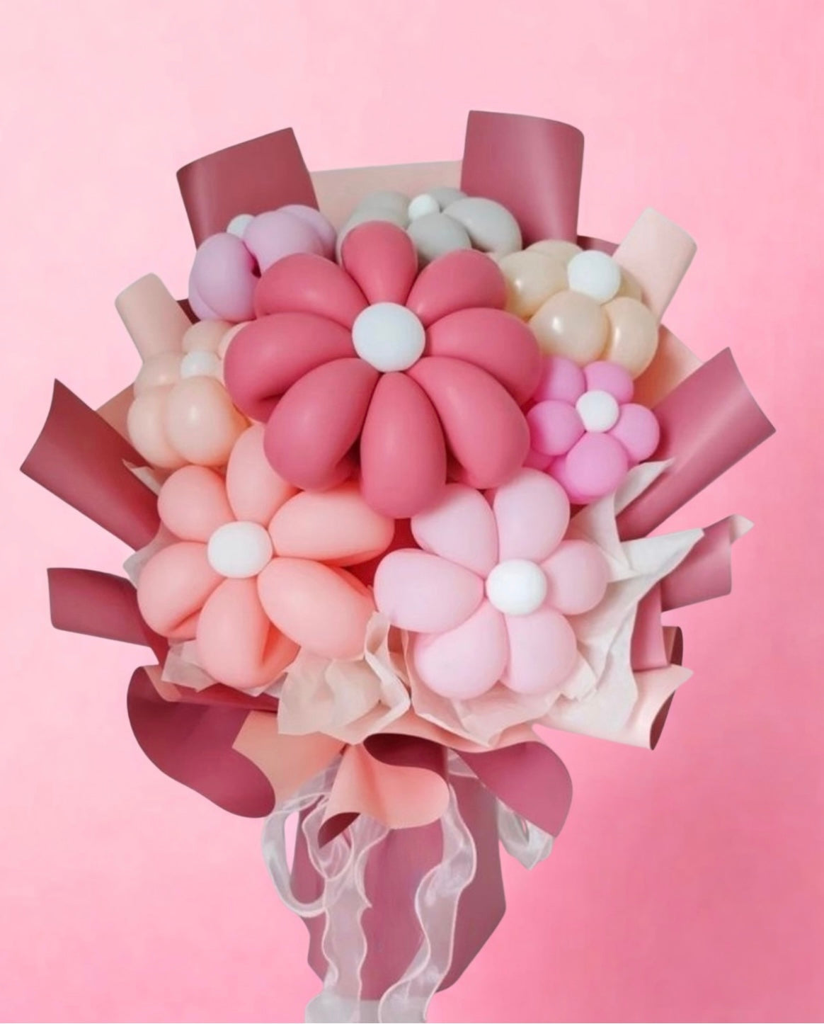 Pink Balloon Flowers