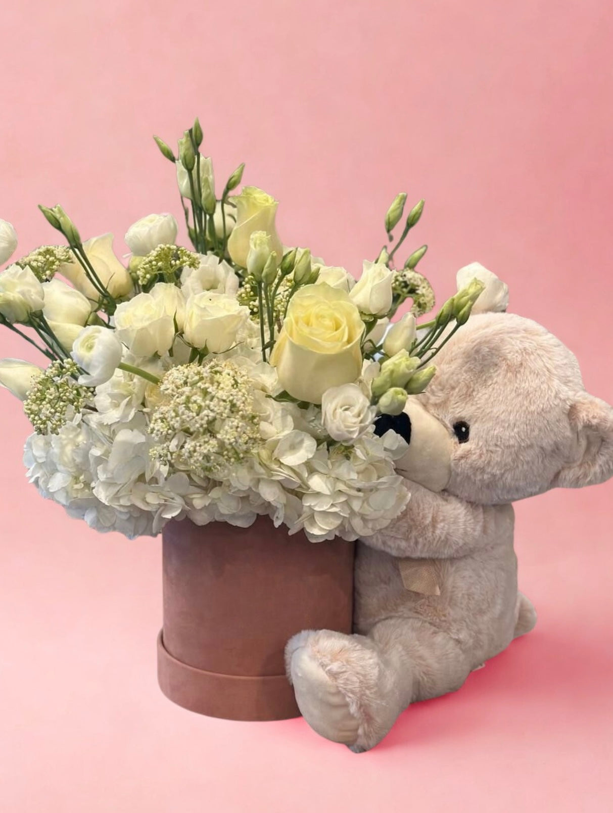 Baby Flowers and Teddy