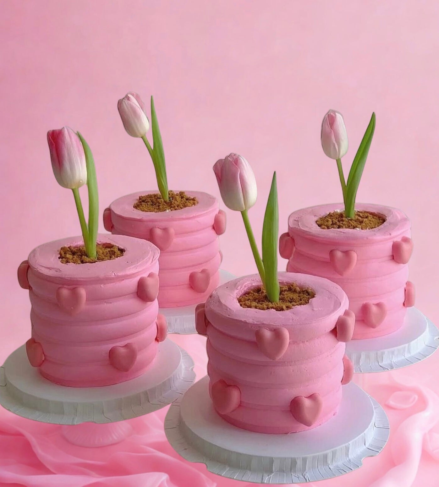 Flower Pot Cake