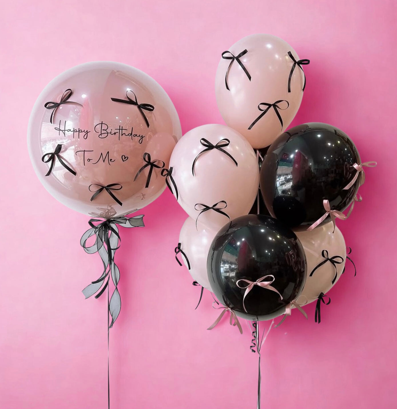 Birthday Balloons Bows